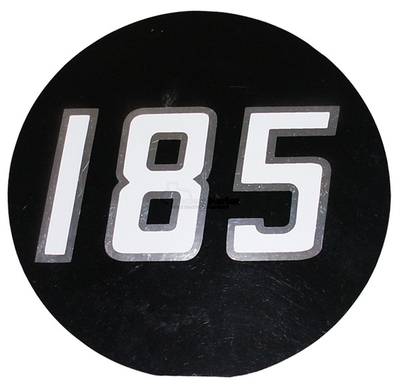 Autocollant latéral pour Massey Ferguson Série 100 185