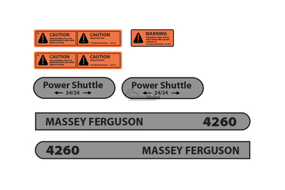 Autocollants pour Massey Ferguson 4260