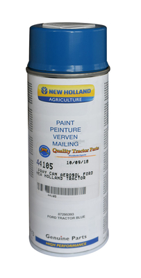 Bombe de peinture bleue pour New Holland
