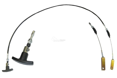 Câble déverrouillage crochet attelage pour Case IHC Série CX CX100