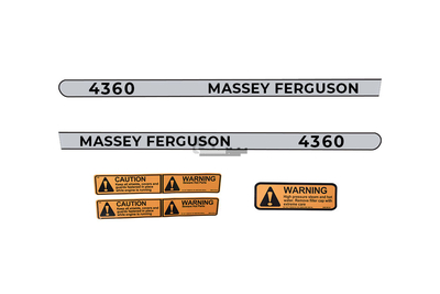 Décalcomanie pour Massey Ferguson série 4300, 3823969M1