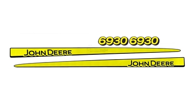 Jeux d’autocollant pour John Deere Série 6030 6930
