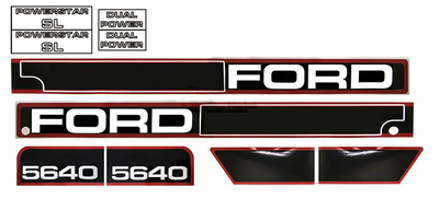 Kit d'autocollants pour Ford New Holland série 40 56