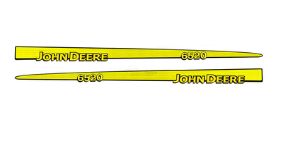 Kit d'autocollants John Deere 6520 pour John Deere série 6020 6520