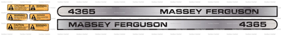 Kit d'autocollants pour Massey Ferguson série 4300 4365