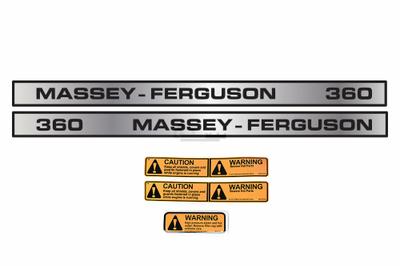 Autocollants pour Massey Ferguson 360, 390031M91