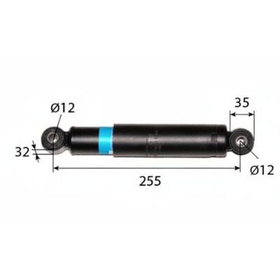Amortisseur Koni réglable pour cabine Massey Ferguson Série 6445, 42799454M1