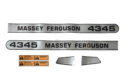 Autocollant haute visibilité pour Massey Ferguson 4345, 3823980M1