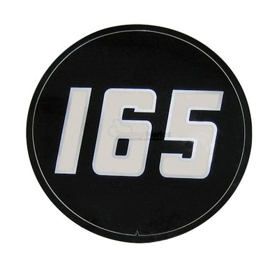 Autocollant latéral 165 pour Massey Ferguson Série 100 165
