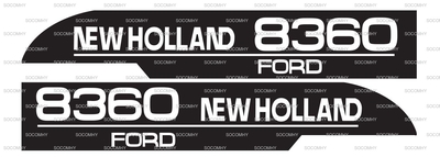 Autocollants pour Ford New Holland Série 60 8360