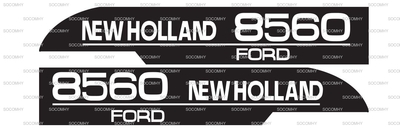 Autocollants pour Ford New Holland Série 60 8560