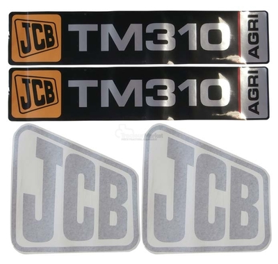 Autocollants pour Industrial JCB TM310