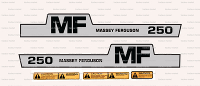 Autocollants pour Massey Ferguson 250