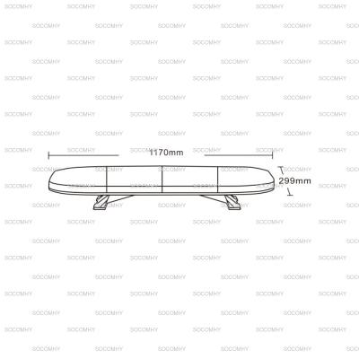 barre davertissement a led 1170