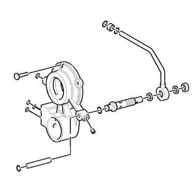 Boîtier de support de transmission pour Ford Fiat série M Command, 5187970