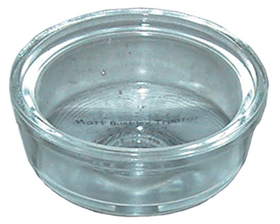 Bol décanteur verre sous filtre pour Case séries 24 à 84, référence 3144478R1