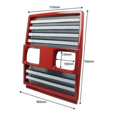 Calandre avant pour Fiat Série 90 et 80, référence 5115098