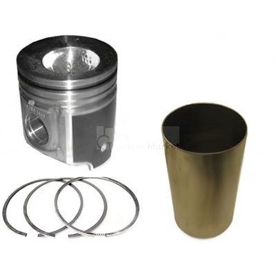 Chemise de moteur avec piston et segments  pour Ford 5640