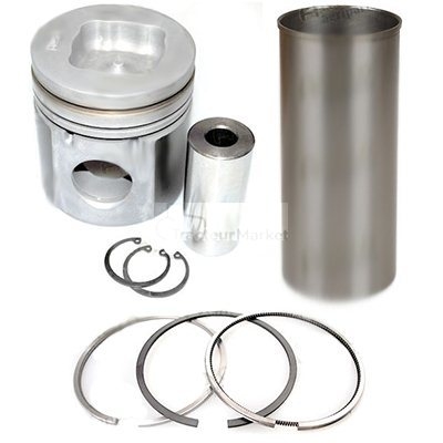 Chemise de moteur avec piston et segments  pour Massey-ferguson 4345 