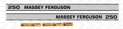 Decalcomanie nouveau pour Massey Ferguson 250