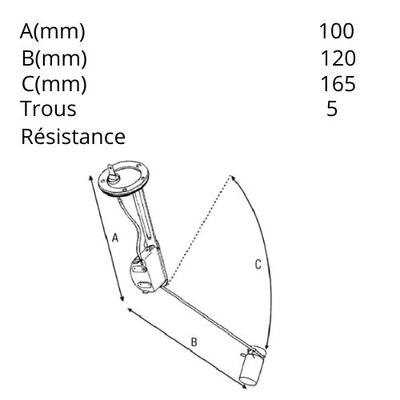 Flotteur de réservoir Massey Ferguson 152