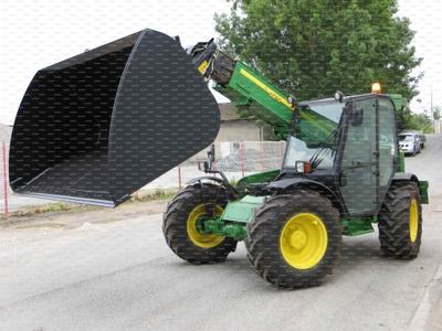 Godet grand volume céréales pour John Deere