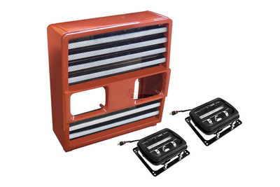 Grille de nez et kit de phares à LED pour Fiat série 90, 5122379