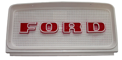 Grille supérieure de calandre avec logo pour Ford New Holland Série 100 4100