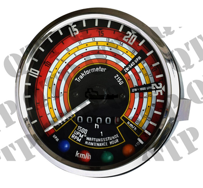 Horloge de compte-tours pour Deutz série 06