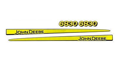 Jeux d’autocollant pour John Deere Série 6030 6830