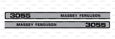 Jeux d’autocollant pour Massey Ferguson Série 3000 3055