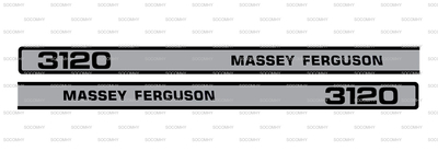 Jeux d’autocollant pour Massey Ferguson 3120