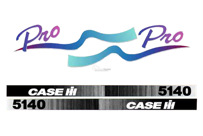 Kit autocollant pour Case 5140, 246690A1