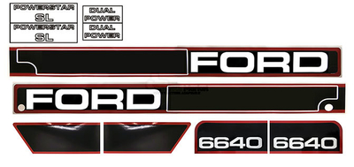 Kit d'autocollants pour Ford New Holland série 40 66