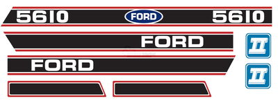 Kit autocollants latéraux pour Ford New Holland Série 10 5610