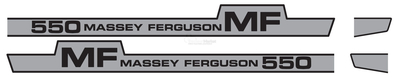 Kit autocollants latéraux pour Massey Ferguson Série 500 550