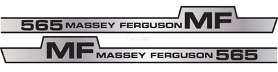 Kit autocollants latéraux pour Massey Ferguson Série 500 565