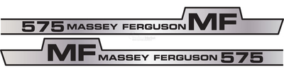 Kit autocollants latéraux pour Massey Ferguson Série 500 575