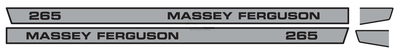 Kit Autocollants pour Massey Ferguson Série 200 265