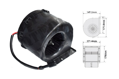 Moteur de ventilateur pour John Deere série 6000, T6779