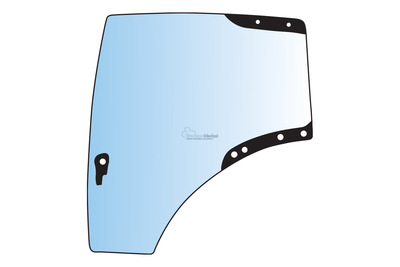 Pare-brise gauche pour John Deere série 6R, L219968