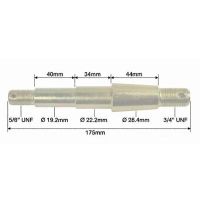Piton de relevage à visser pour Ford 3000, 81801639