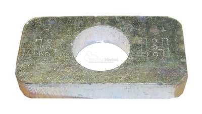 Plaque du bas de fourche de chandelle pour tracteur, Avec trou de 32mm,  type CBM