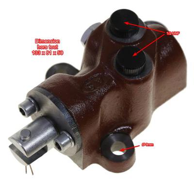 Valve de direction assistée pour Massey Ferguson séries 255 et 260
