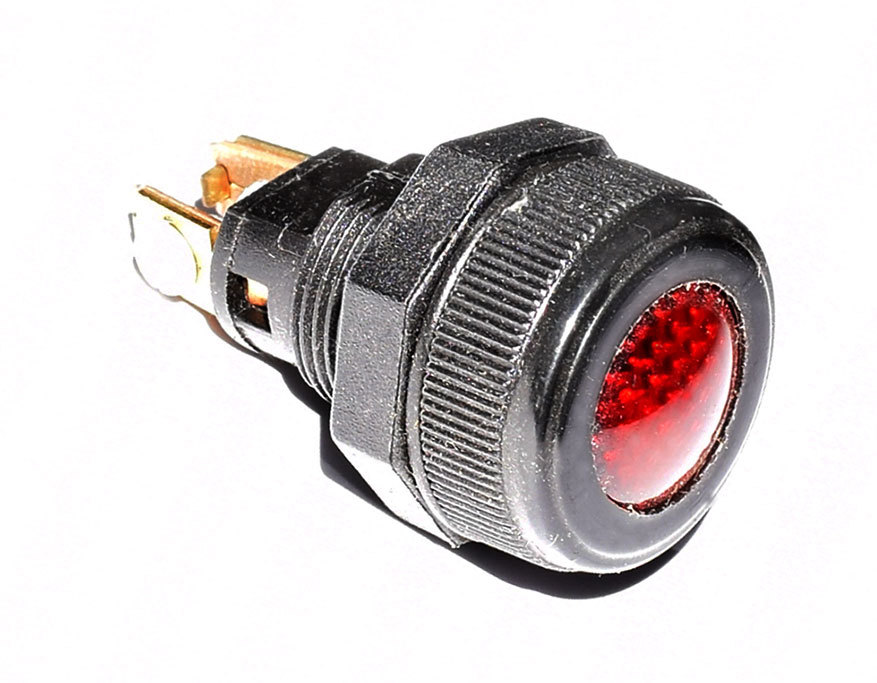 Indicateurs Verts Tracteur Panneaux De Contrôle Voiture YINETTECH - 4 Voyants Vert 12V/24V - Pour Tracteurs, Moissonneuses, Custom Indicateur Charge Vert