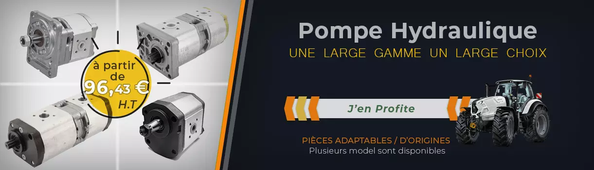 Pompe hydraulique tracteur